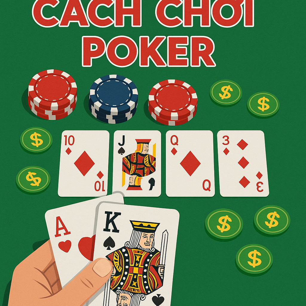 Cách thiết lập ván bài cách chơi Poker