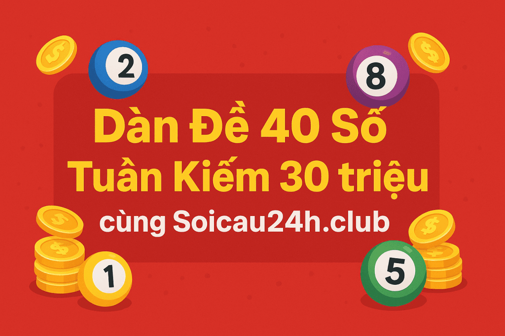 Dàn Đề 40 Số